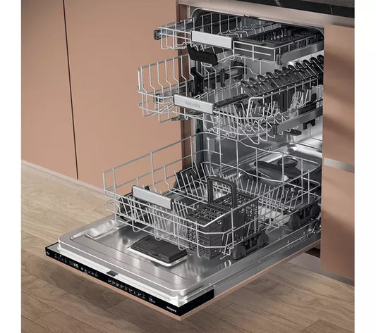 HOTPOINT Hydroforce H8I HP42 L UK Máquina de lavar louça totalmente integrada de tamanho normal