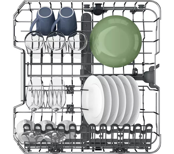 HOTPOINT Hydroforce H8I HP42 L UK Máquina de lavar louça totalmente integrada de tamanho normal