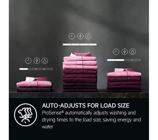 Lavadora secadora AEG Serie 7000 LWR7195M4B de 9 kg - Blanca