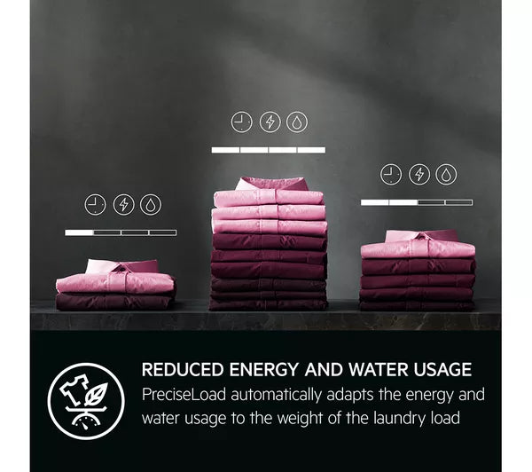 Lavadora secadora AEG Serie 7000 LWR7195M4B de 9 kg - Blanca