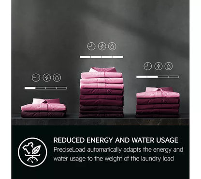 Lavadora secadora AEG Serie 7000 LWR7195M4B de 9 kg - Blanca