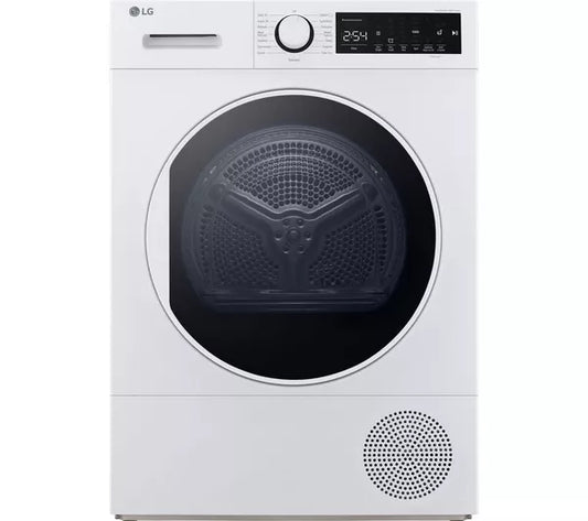 LG FDV208W Secadora de roupa com bomba de calor de 8 kg
