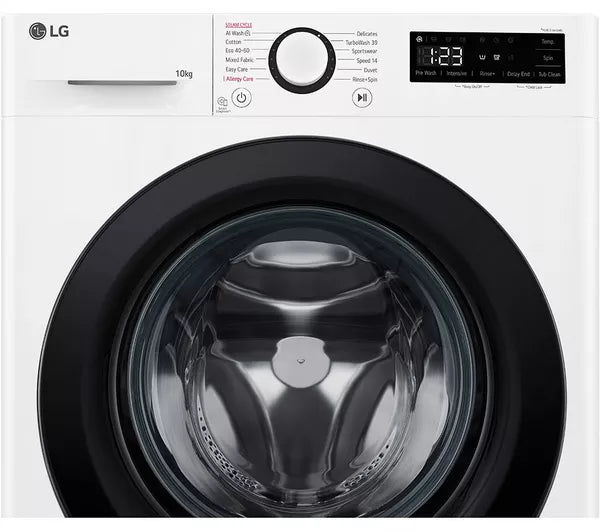 Máquina de lavar LG TurboWash 360 com IA F4C510WBTN1 10 kg 1400 centrifugação - Branco