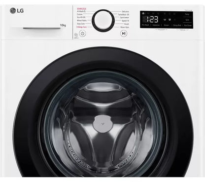 Máquina de lavar LG TurboWash 360 com IA F4C510WBTN1 10 kg 1400 centrifugação - Branco