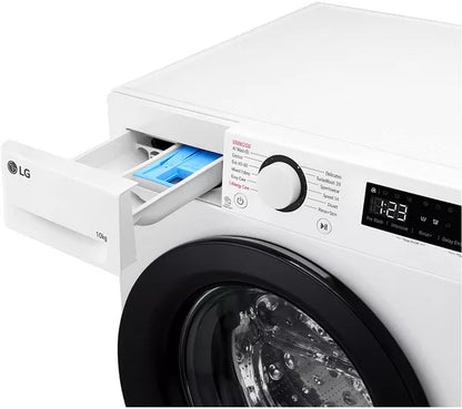 Máquina de lavar LG TurboWash 360 com IA F4C510WBTN1 10 kg 1400 centrifugação - Branco