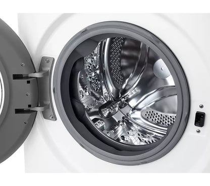 Máquina de lavar LG TurboWash 360 com IA F4C510WBTN1 10 kg 1400 centrifugação - Branco