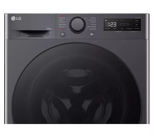 Lavadora secadora LG TurboWash FWY696GBLN1 de 9 kg y 1400 rpm