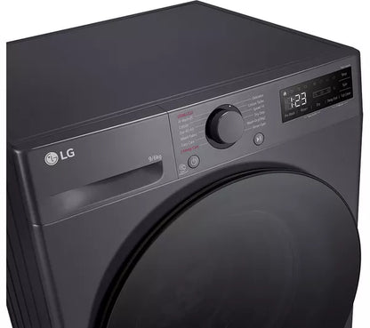 Lavadora secadora LG TurboWash FWY696GBLN1 de 9 kg y 1400 rpm
