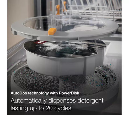 Lavavajillas MIELE AutoDos G7600 SC de tamaño completo con WiFi - Blanco