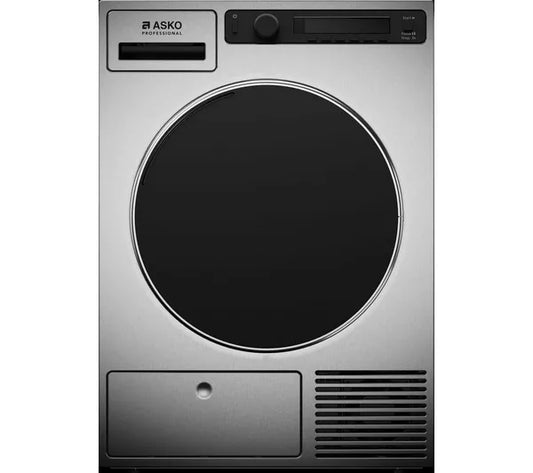 ASKO Professional TDC1485HC.S Secador de roupa com bomba de calor de 9 kg com WiFi - Titânio