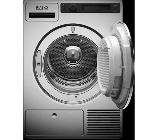 ASKO Professional TDC1485HC.S Secador de roupa com bomba de calor de 9 kg com WiFi - Titânio