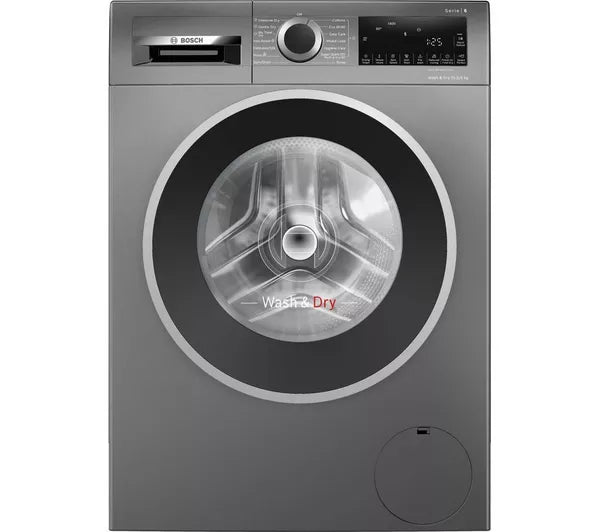 Lavadora secadora BOSCH Serie 6 WNG254R1GB de 10,5 kg - Grafito