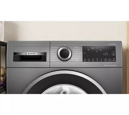 Lavadora secadora BOSCH Serie 6 WNG254R1GB de 10,5 kg - Grafito