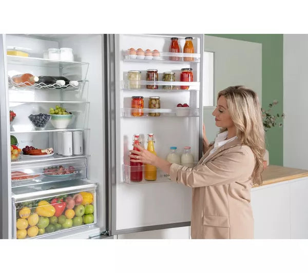 BOSCH Série 4 KGN392LAFG 70/30 Frigorífico Congelador - Aço Inoxidável