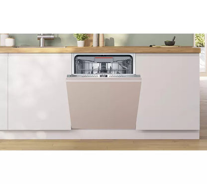 Lavavajillas BOSCH Serie 6 Perfect Dry SMV6ZCX10G de tamaño completo totalmente integrado con WiFi