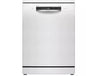 Lavavajillas Bosch Serie 6 PerfectDry SMS6ZCW10G de tamaño completo con WiFi - Blanco