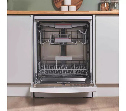 Lavavajillas Bosch Serie 6 PerfectDry SMS6ZCW10G de tamaño completo con WiFi - Blanco