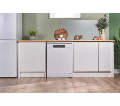 Lavavajillas Bosch Serie 6 PerfectDry SMS6ZCW10G de tamaño completo con WiFi - Blanco