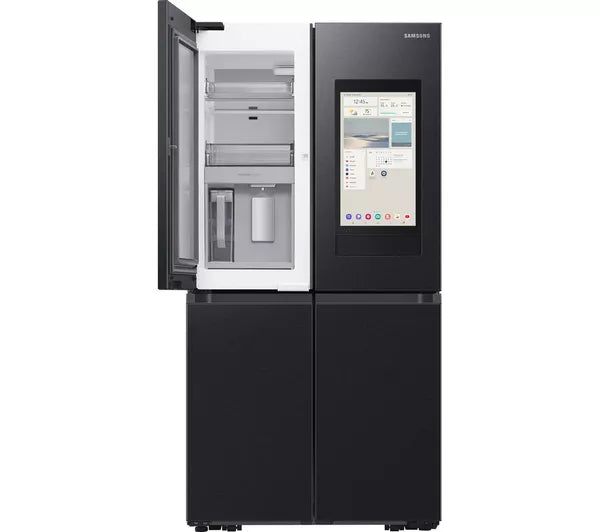 Samsung Family Hub com AI Vision RF65DG9H0EB1EU Smart Fridge Freezer - Preto