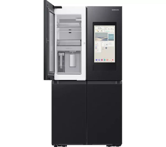 Samsung Family Hub con AI Vision RF65DG9H0EB1EU - Frigorífico-congelador inteligente - Negro