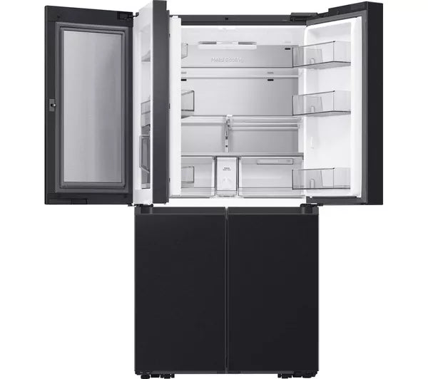 Samsung Family Hub com AI Vision RF65DG9H0EB1EU Smart Fridge Freezer - Preto
