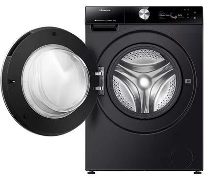 Hisense 7S Series Auto Dosing WF7S1247BB AI WiFi-enabled 12 kg 1400 Spin Máquina de lavar roupa – Preto