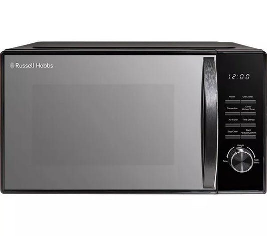 RUSSELL HOBBS RHMAF2301B - Microondas combinado 4 en 1, freidora de aire, color negro