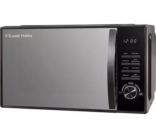 RUSSELL HOBBS RHMAF2301B - Microondas combinado 4 en 1, freidora de aire, color negro