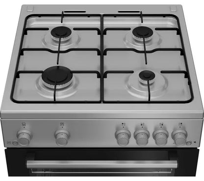 Cocina de gas BEKO FTG6201S de 60 cm - Plateada