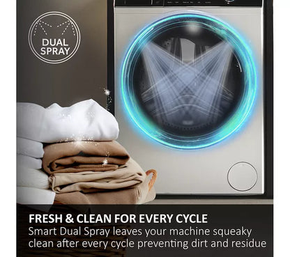 Lavadora secadora HAIER I Pro Series 7 Plus HWD10BD14979SNUK con WiFi, 10 kg, color grafito