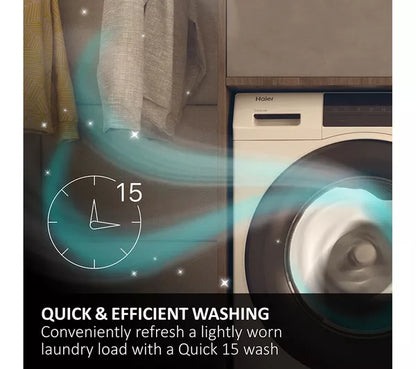 Lavadora secadora HAIER I Pro Series 7 Plus HWD10BD14979SNUK con WiFi, 10 kg, color grafito
