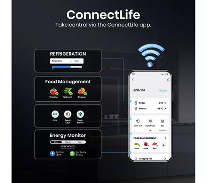 Frigorífico-congelador inteligente Hisense Kitchen Fit RB5K330GSFC 60/40