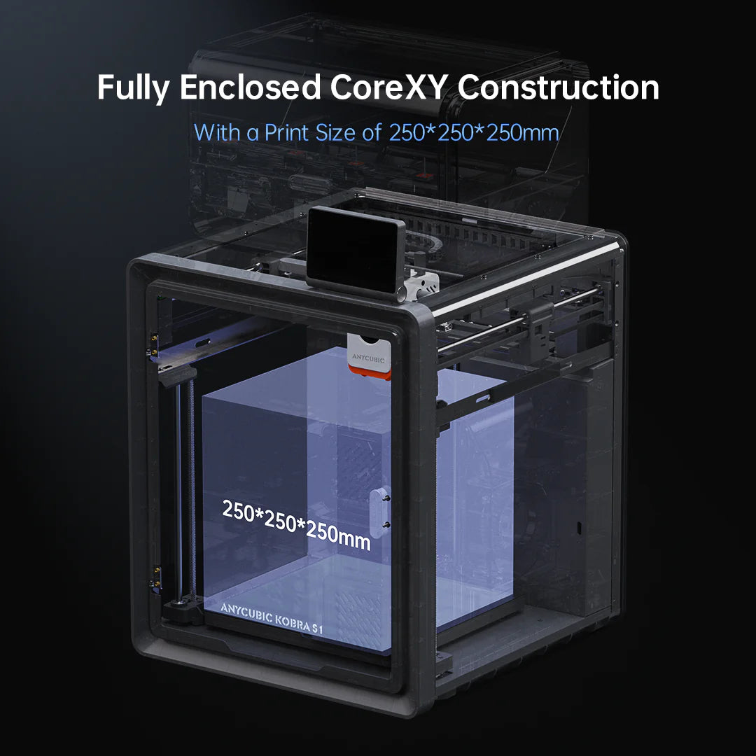 Anycubic Kobra S1 Combo 3D Printer + ACE Pro (8 Colors) & 4KG PLA