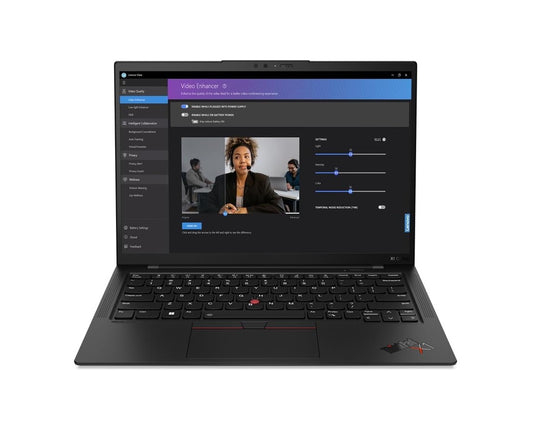 Portátil Lenovo ThinkPad X1 Carbon de 14 pulgadas, 2.8K, Intel® Core™ i7-1355U, 16 GB LPDDR5-SDRAM, 512 GB SSD, Windows 11 Pro, color negro