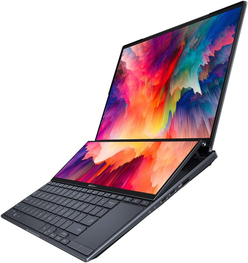 ASUS Laptop Zenbook Pro 14 Duo OLED Intel i9-13900H, NVIDIA RTX 4060 8 GB de gráficos, 32 GB de RAM, SSD de 2 TB, Windows 11