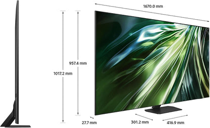 Samsung 75" QN90D Neo QLED 4K, NQ4 AI Gen2 Smart TV