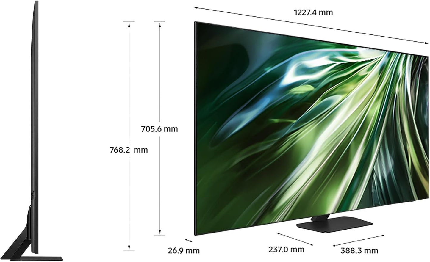 Smart TV Samsung 55" QN90D Neo QLED 4K, NQ4 AI Gen2