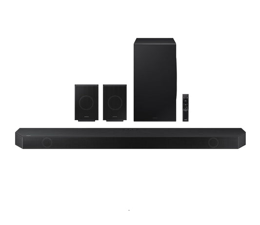 SAMSUNG Q990D 11.1.4ch Soundbar com alto-falante traseiro, áudio Dolby Atmos sem fio - 2024
