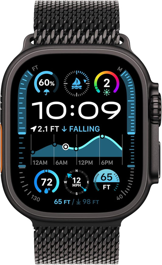 Apple Watch Ultra 2 Reloj inteligente de titanio - GPS + Celular - Correa Milanesa Loop de 49 mm