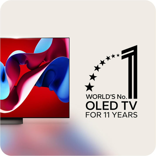 Televisor inteligente LG OLED77C45LA OLED evo 4K UHD de 77 pulgadas - 2024