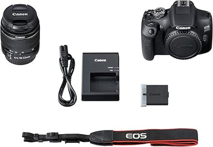 Canon EOS 2000D + objetivo EF-S 18-55 mm III
