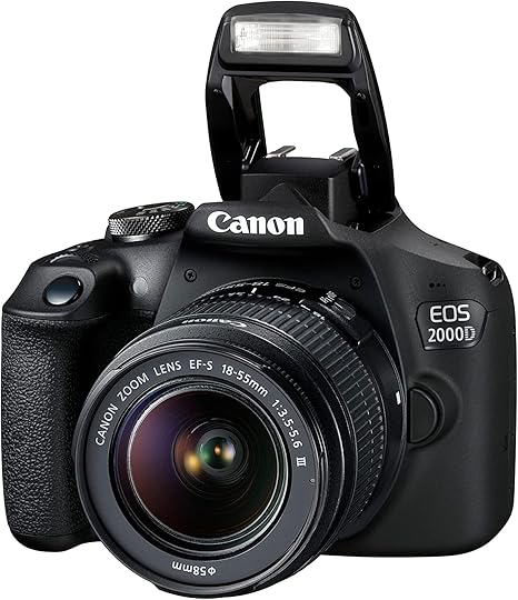 Canon EOS 2000D + objetivo EF-S 18-55 mm III