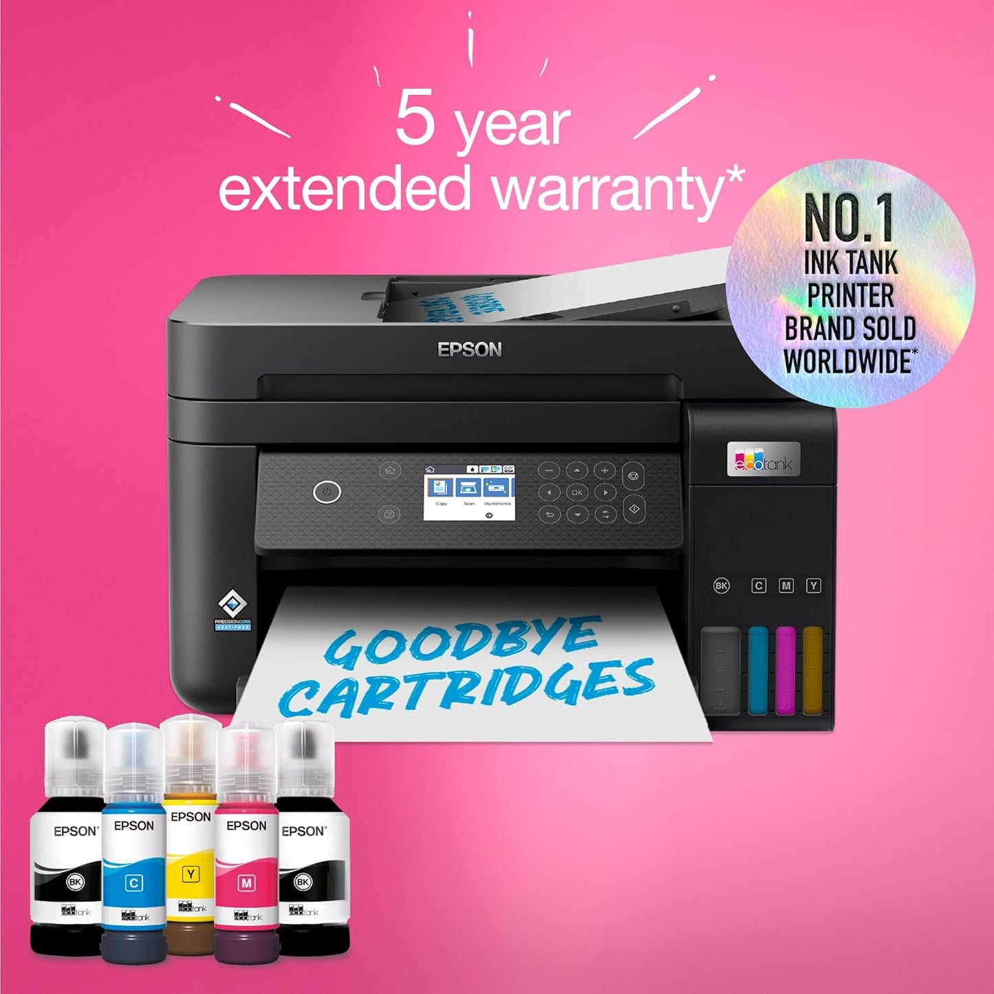 Epson EcoTank ET-3850 A4 Multifunction Wi-Fi Ink Tank Printer