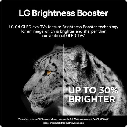 LG OLED55C45LA 55-Inch OLED evo 4K UHD Smart TV - 2024