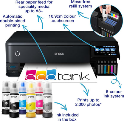 Epson EcoTank ET-8550 A3 + Wi-Fi Ink Tank Photo Printer