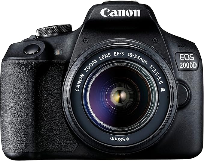 Canon EOS 2000D + objetivo EF-S 18-55 mm III