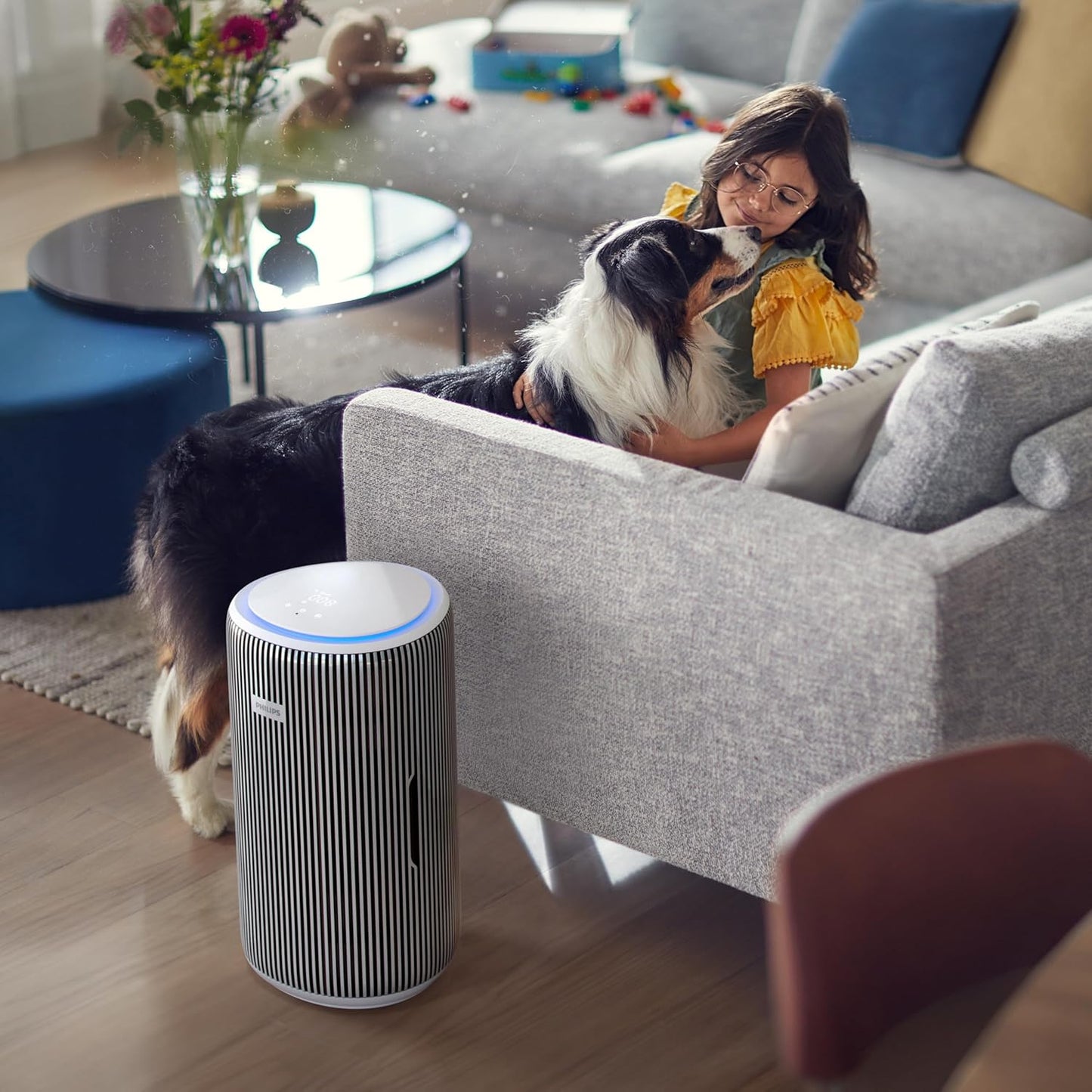 Philips Air Purifier 3200 Series, HEPA NanoProtect + Active Carbon Filter