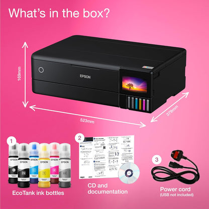 Epson EcoTank ET-8550 A3 + Wi-Fi Ink Tank Photo Printer