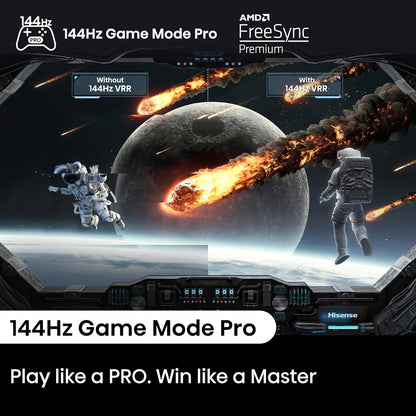 Hisense 100 Polegadas 144Hz 4K QLED Smart TV 100E7NQTUK PRO - 2024