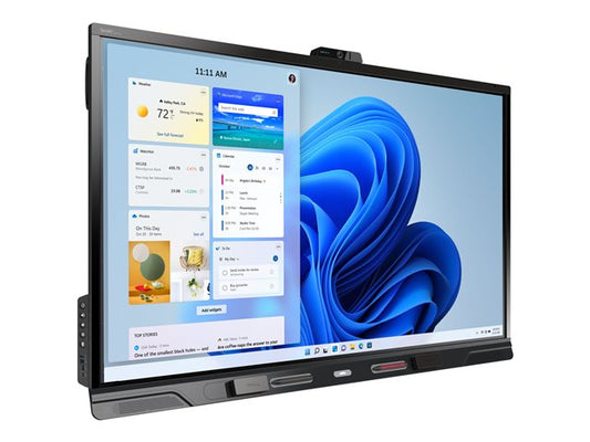 SMART Board QX075/QX086 Pro QX Pro Series com iQ - Tela LCD 4K de 75" com retroiluminação LED